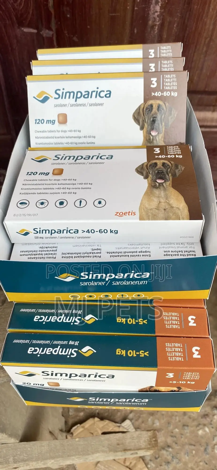 Simparica Oral Tick Tabs