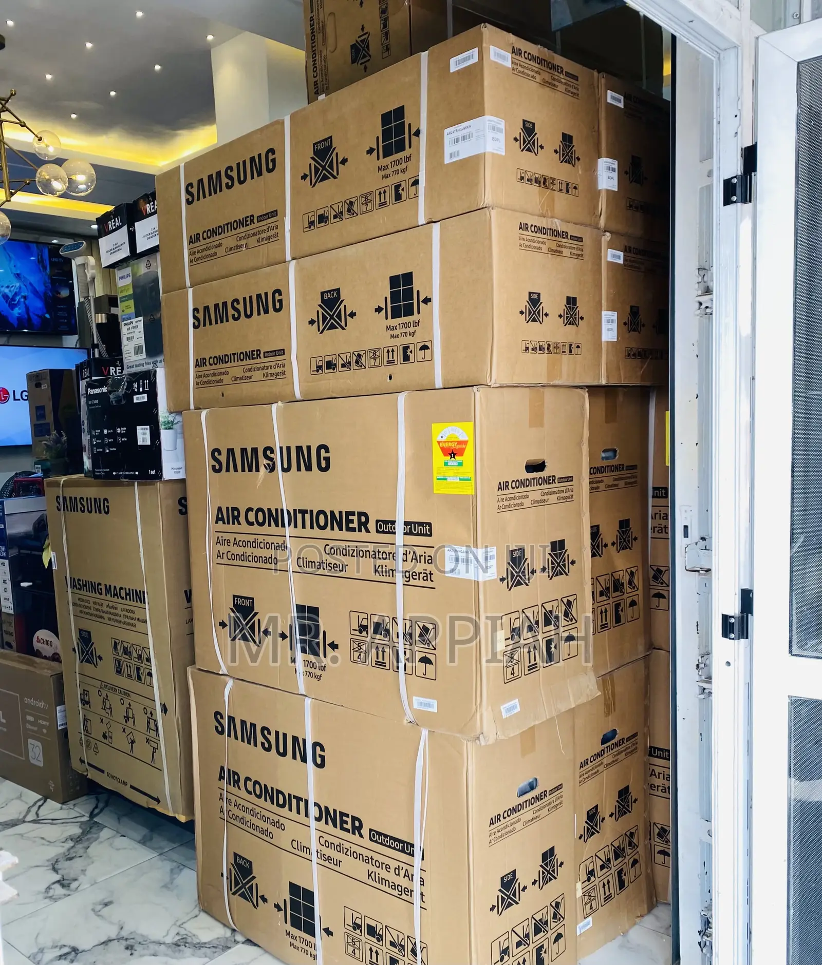 Unique Samsung 2.5hp R410 Gas Split Electric Ac.