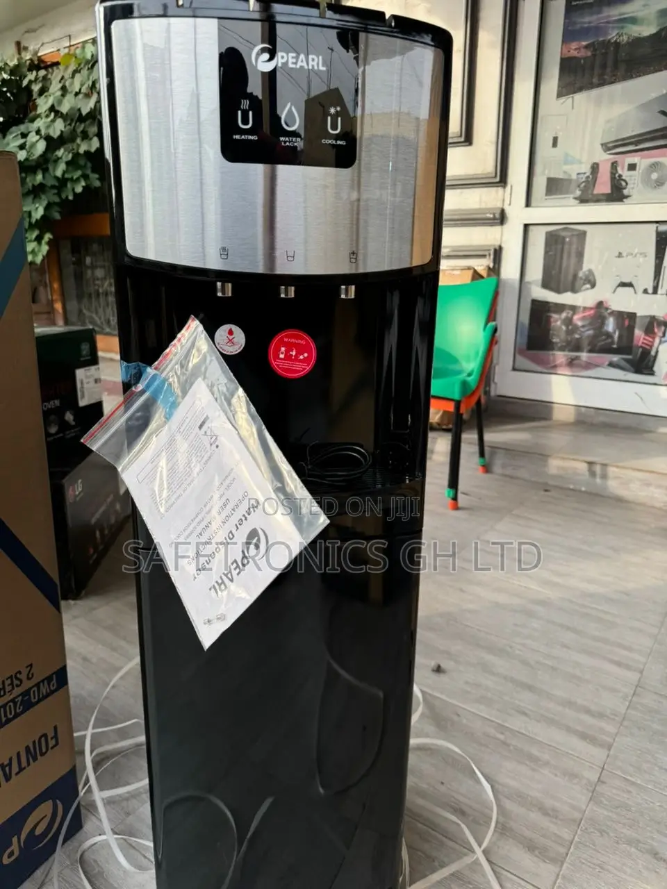  (Black) Hot:Cold Pearl Water Dispenser PWD-3205 BDS 