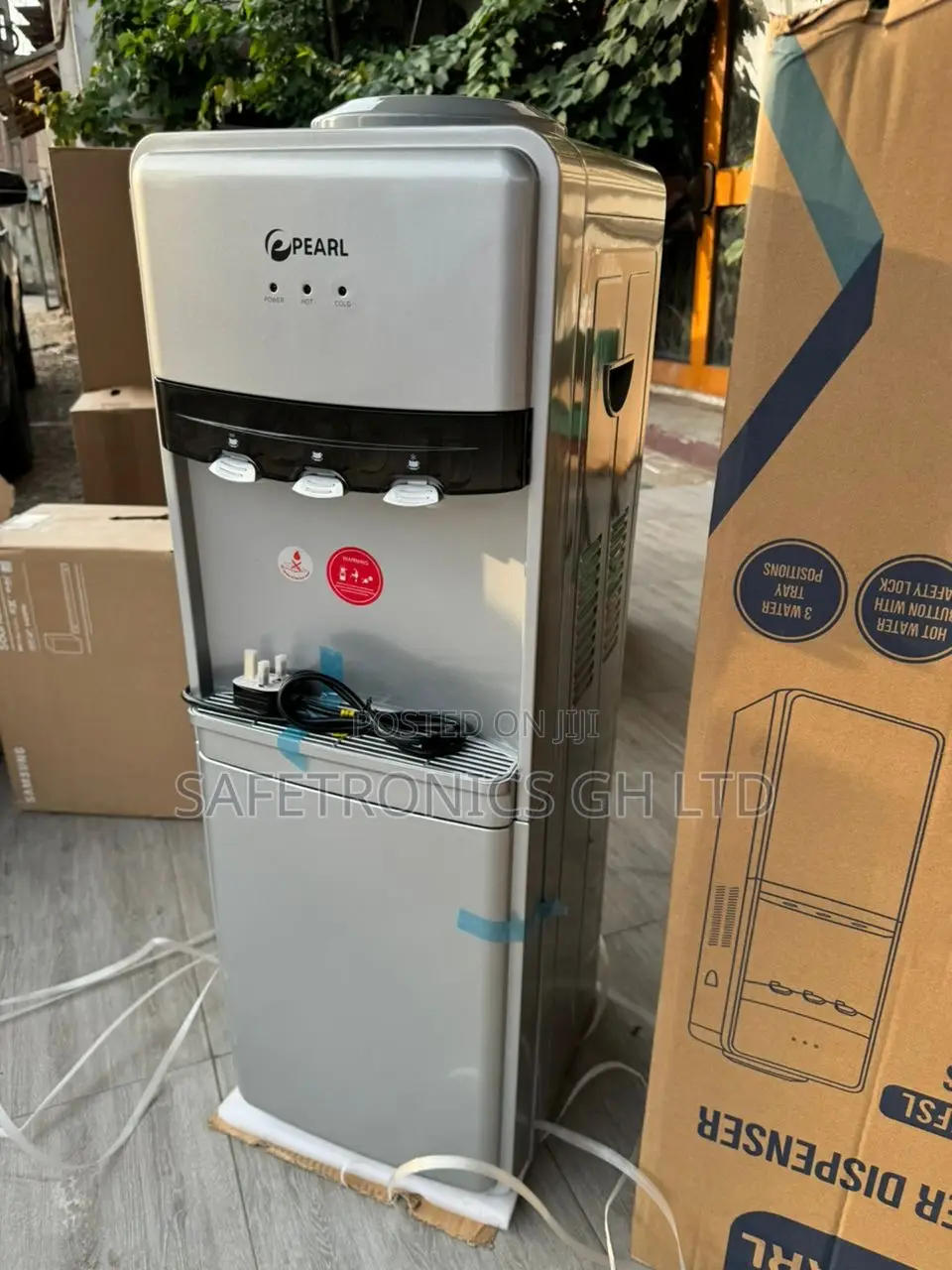 Elegant PWD-2017 FBL (Gray) Pearl Hot/Cold Water Dispenser 