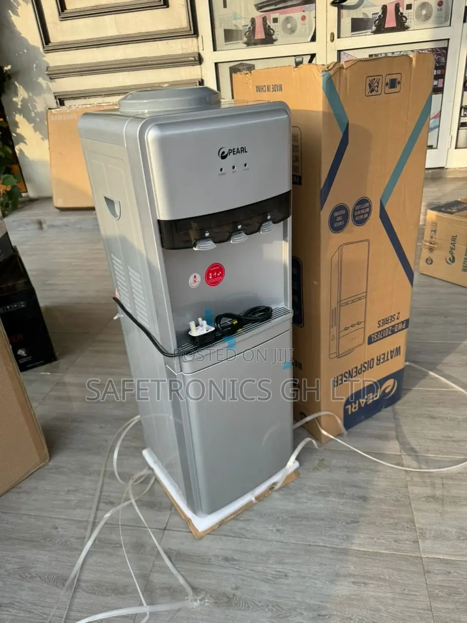 Hot/Cold PWD-2017 FBL (Gray) Pearl Authentic Water Dispenser