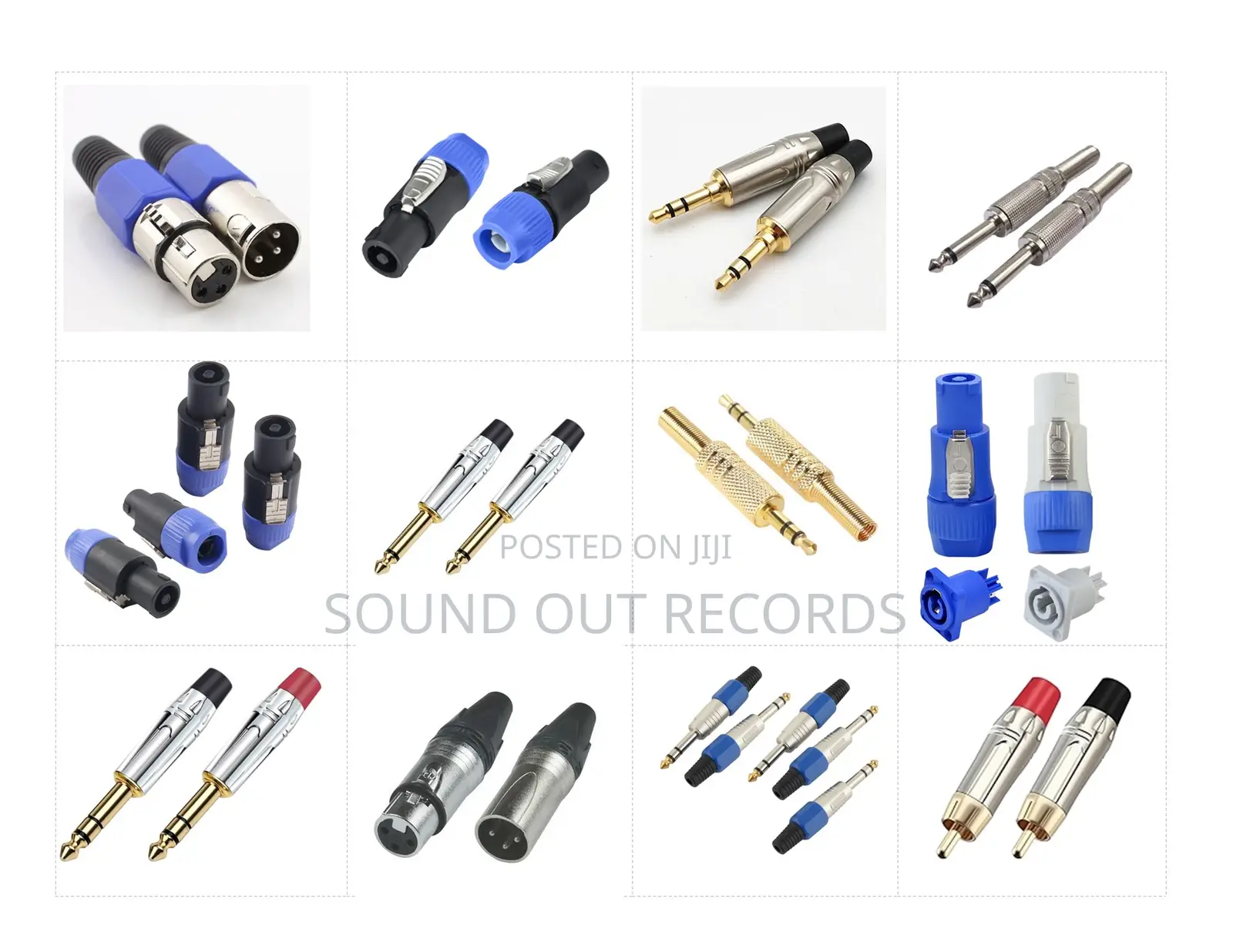Original Professional Audio Plugs/Connectors