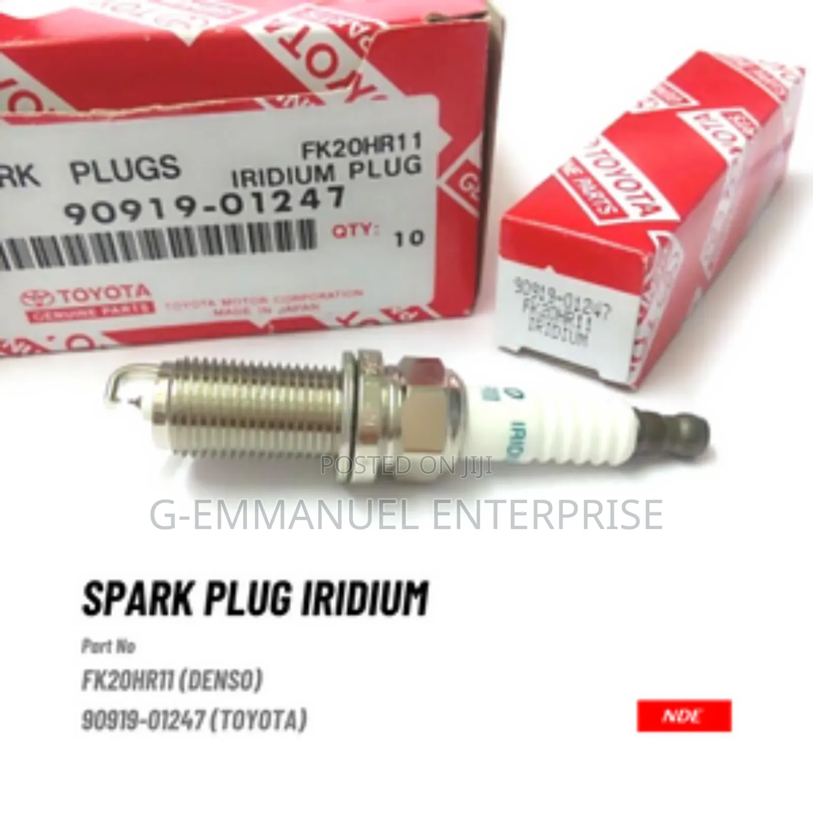 TOYOTA Tacoma 2013-16 Spark Plugs Original Japan