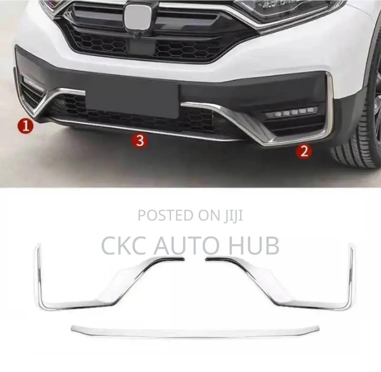 Honda CRV 2019 2020 Bumper Chrome