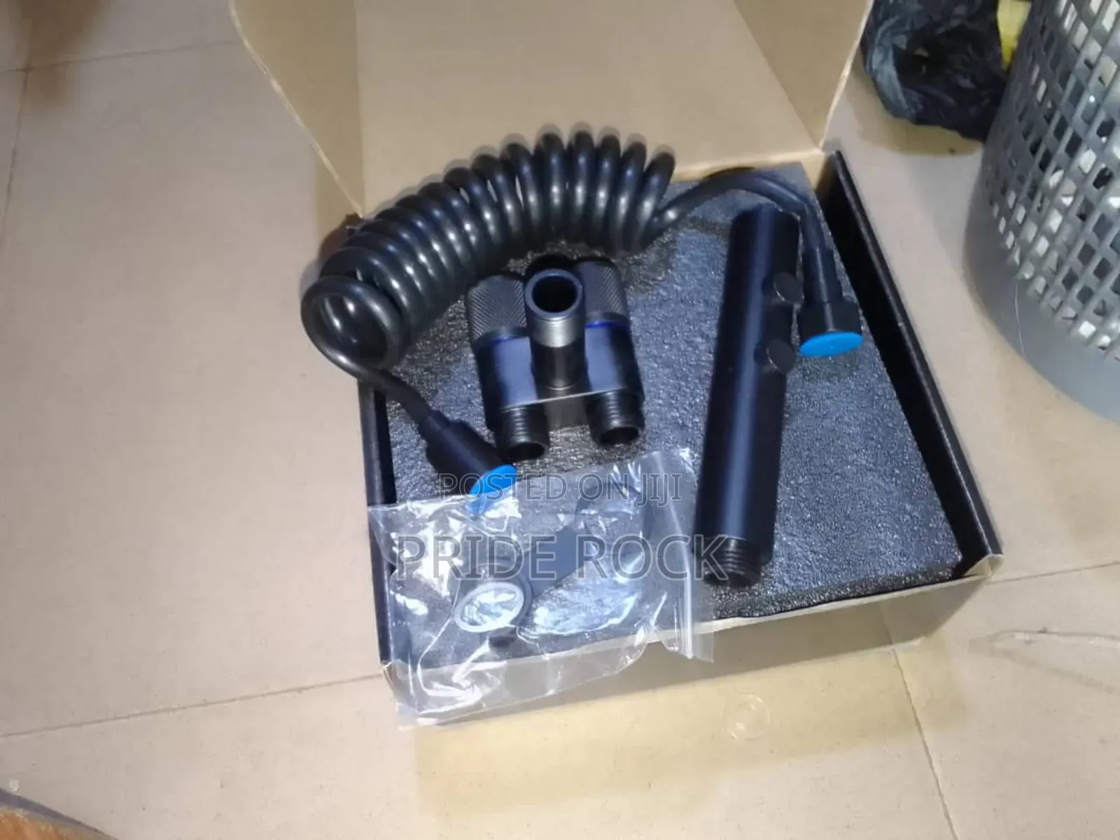 Two in One Angle Valve With Shattaf, Saloon Taptoilet Washer