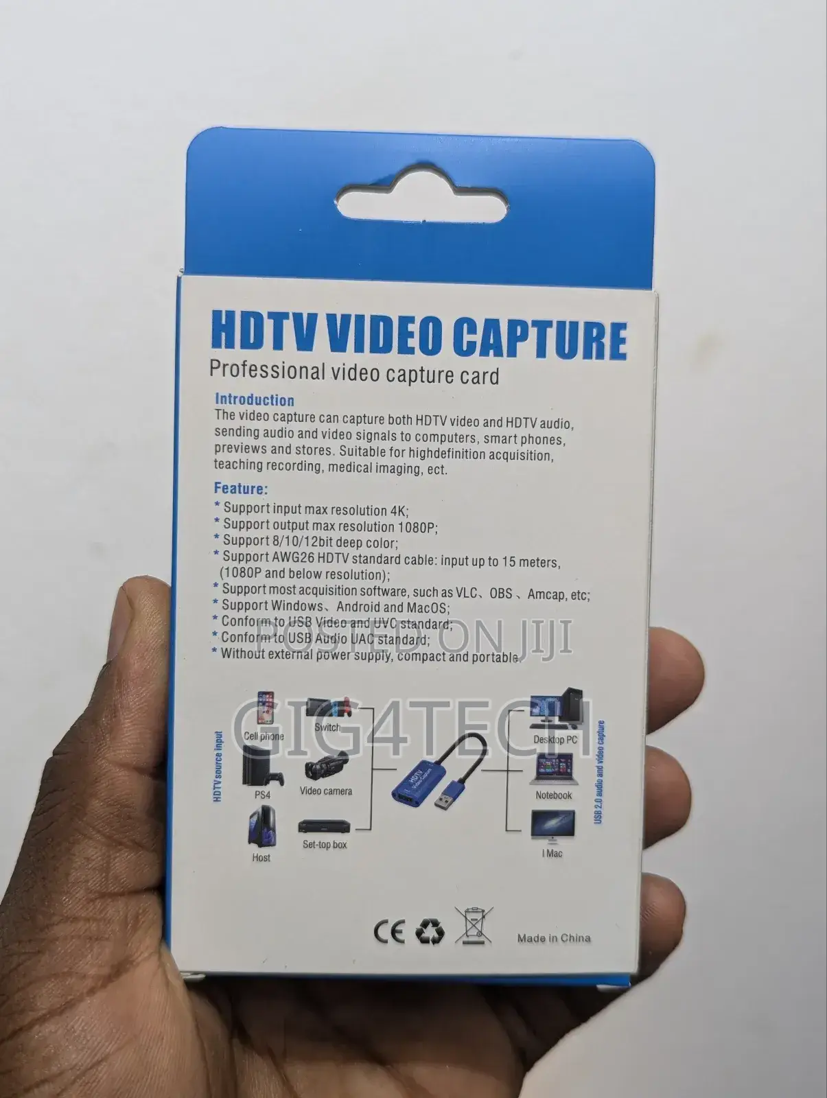 USB 3.0 HDTV Video Capture Card Ultra HD
