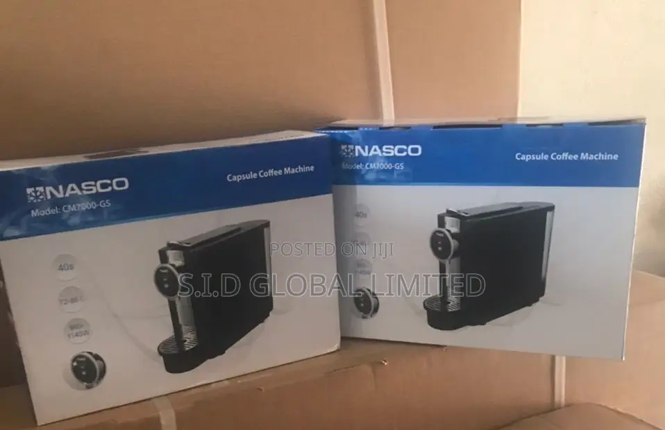 Adorable Nasco 1200 Watt Caffee Maker Cafe-Cm7000-Gs