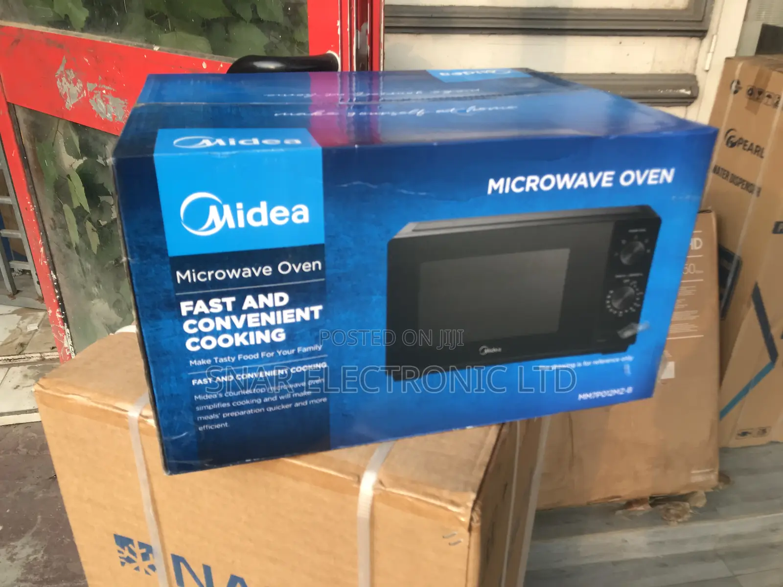 20 Liters MIDEA-20LTR-MICROWAVE-SOLO-MM7P012MZ-B BLACK