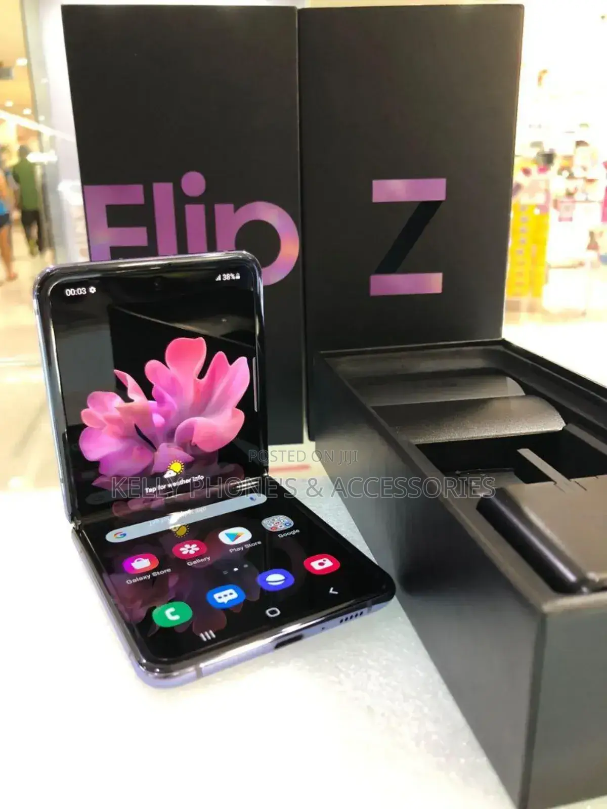 New Samsung Galaxy Z Flip4 256 GB Black