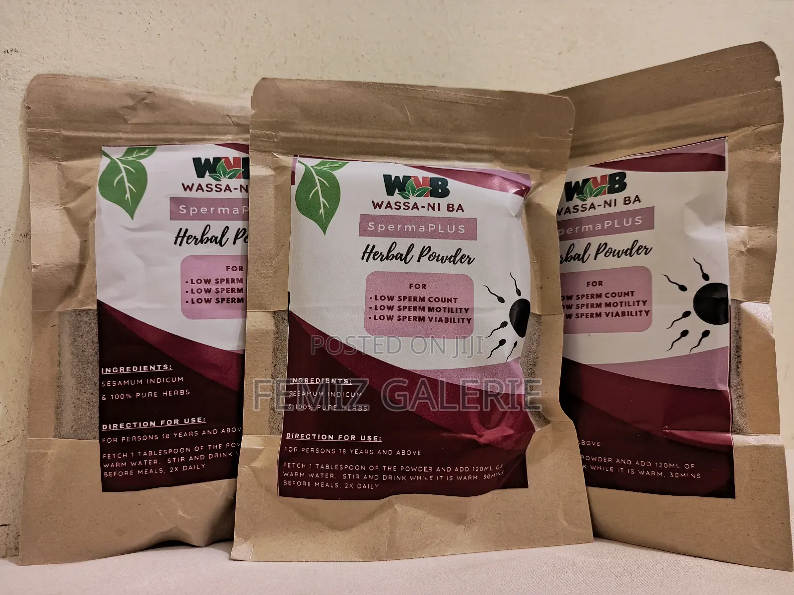 Wassa-Nii Ba Spermaplus Tea