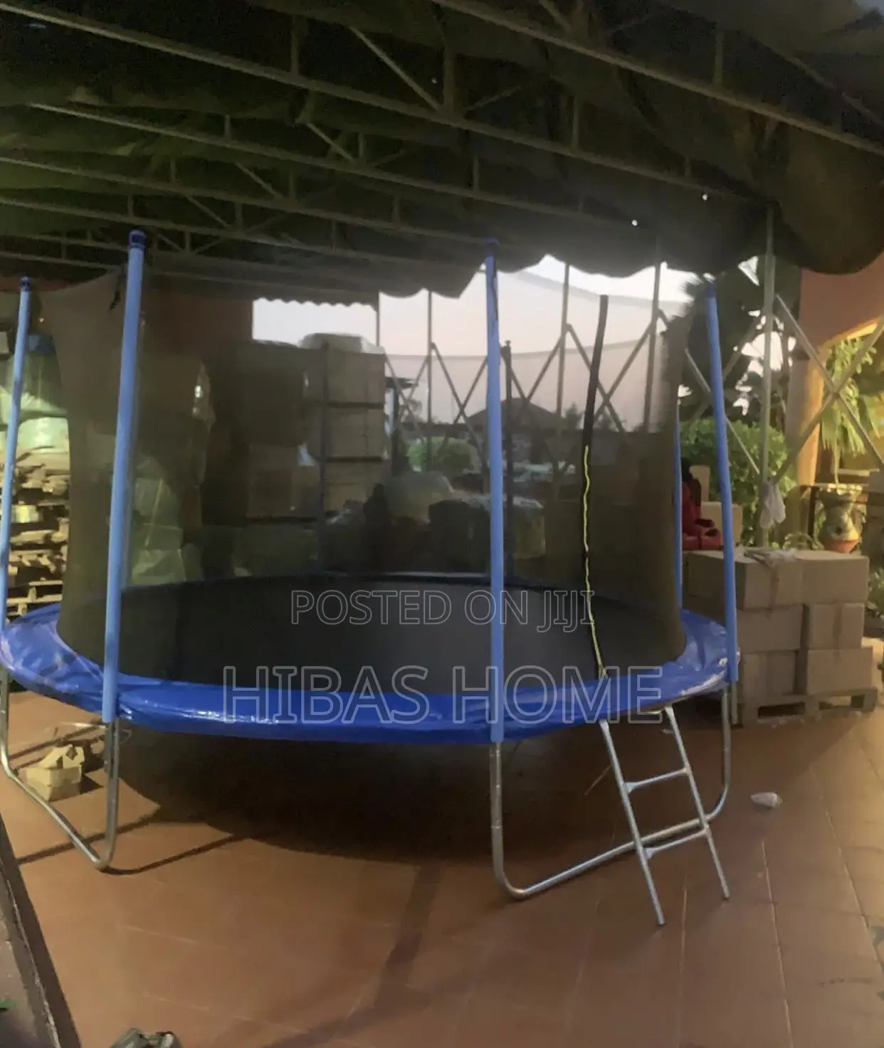 Propel 12ft Trampoline With Safety Net and Ladder