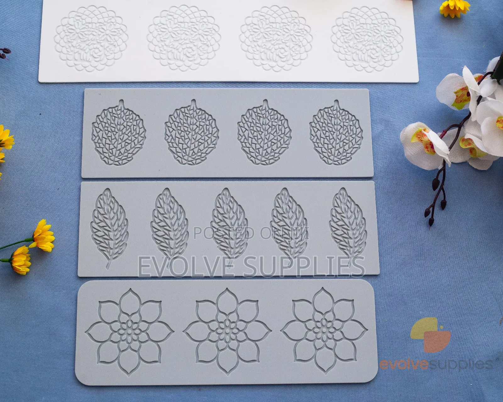 Tuille Mat for Making Garnish for Food and Drinks