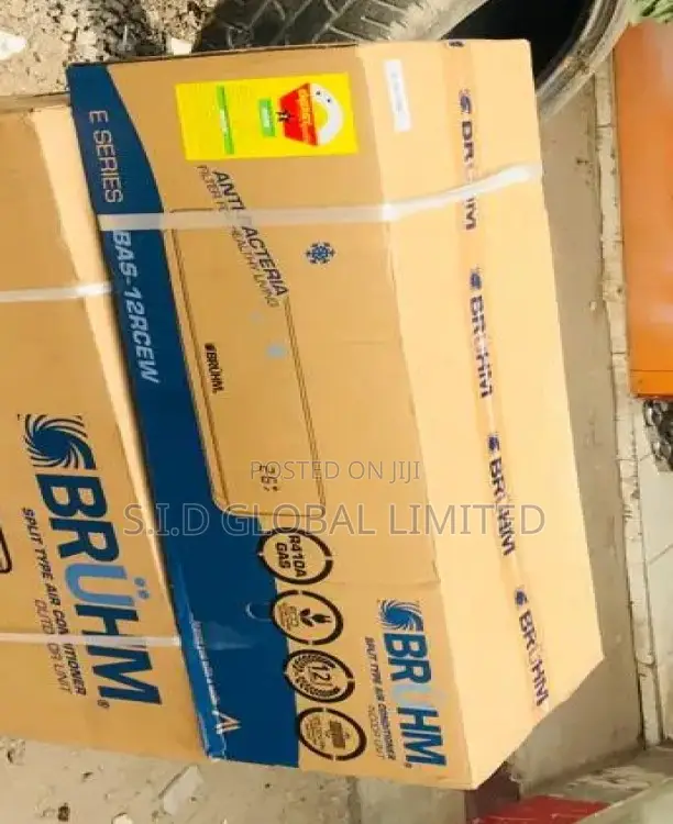 Fresh Spotted Bruhm 1.5hp Split Air Conditioner BAS-12RCEW
