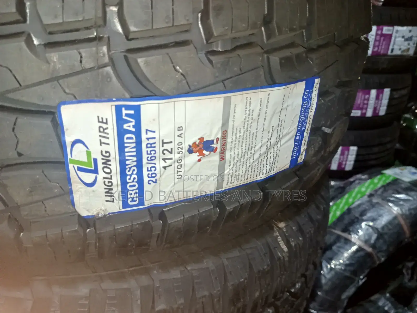 All Terrain Tires Available