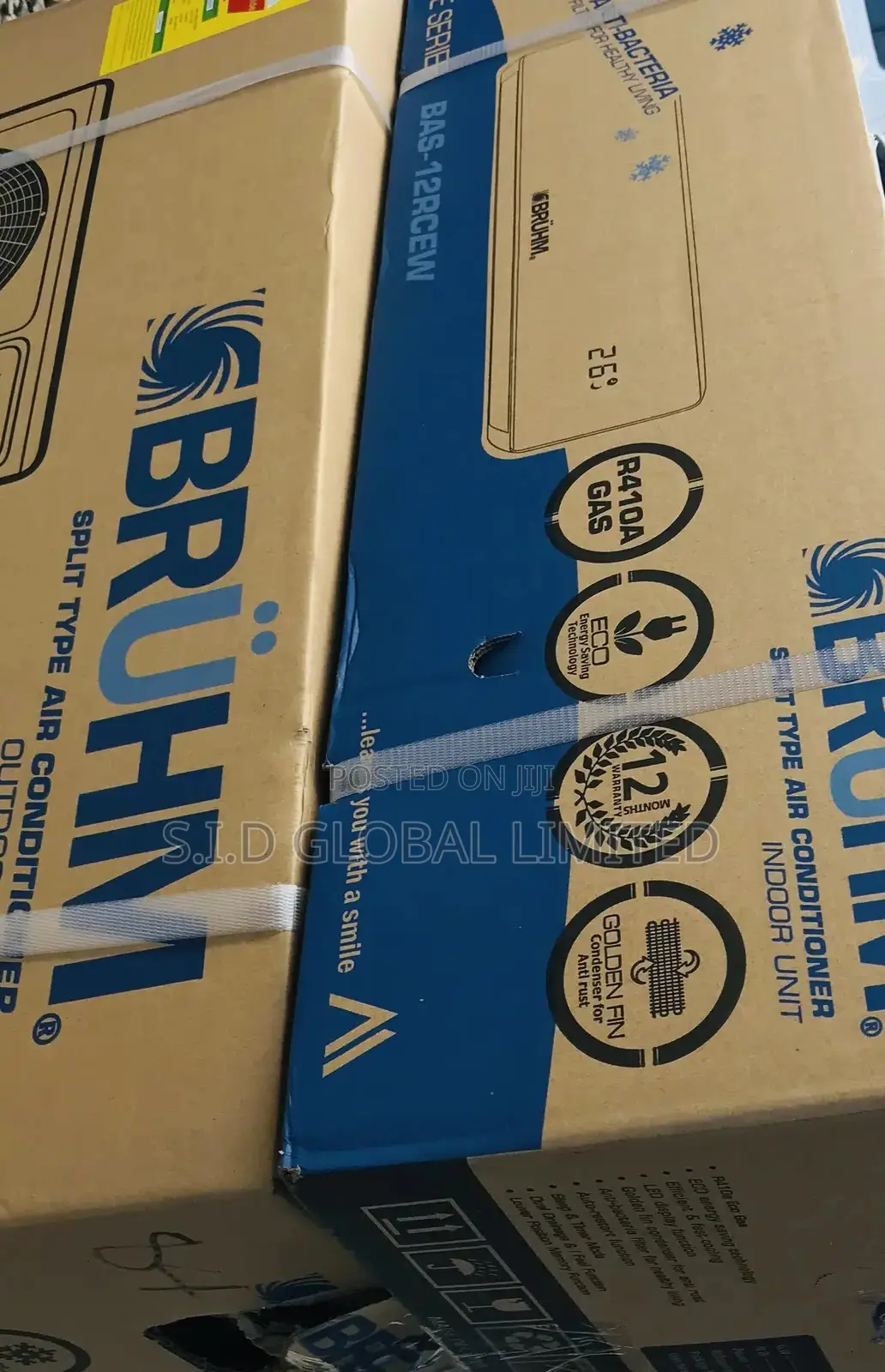 The Perfect Bruhm 2hp Split Ac BAS-18RCEW