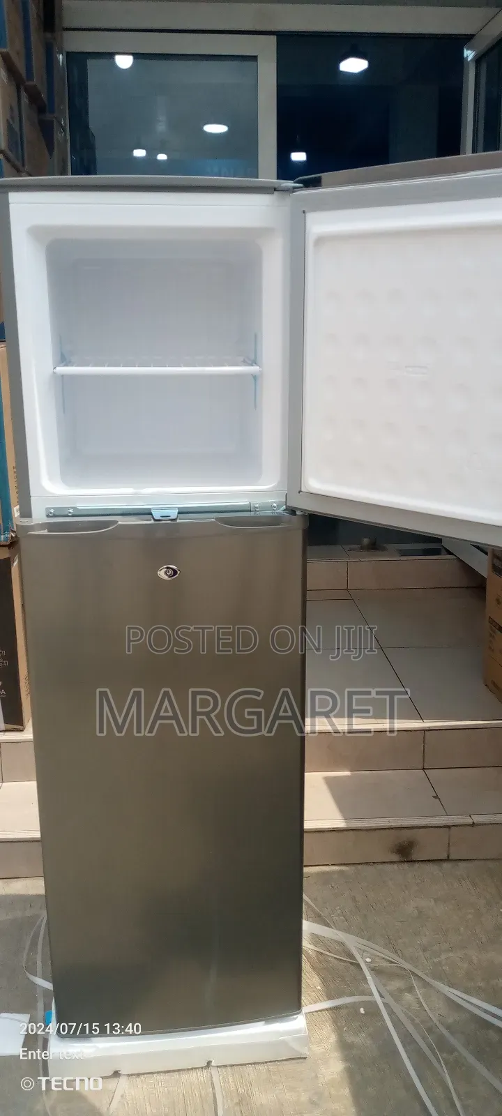 Pearl 166 Littres Double Door Fridge