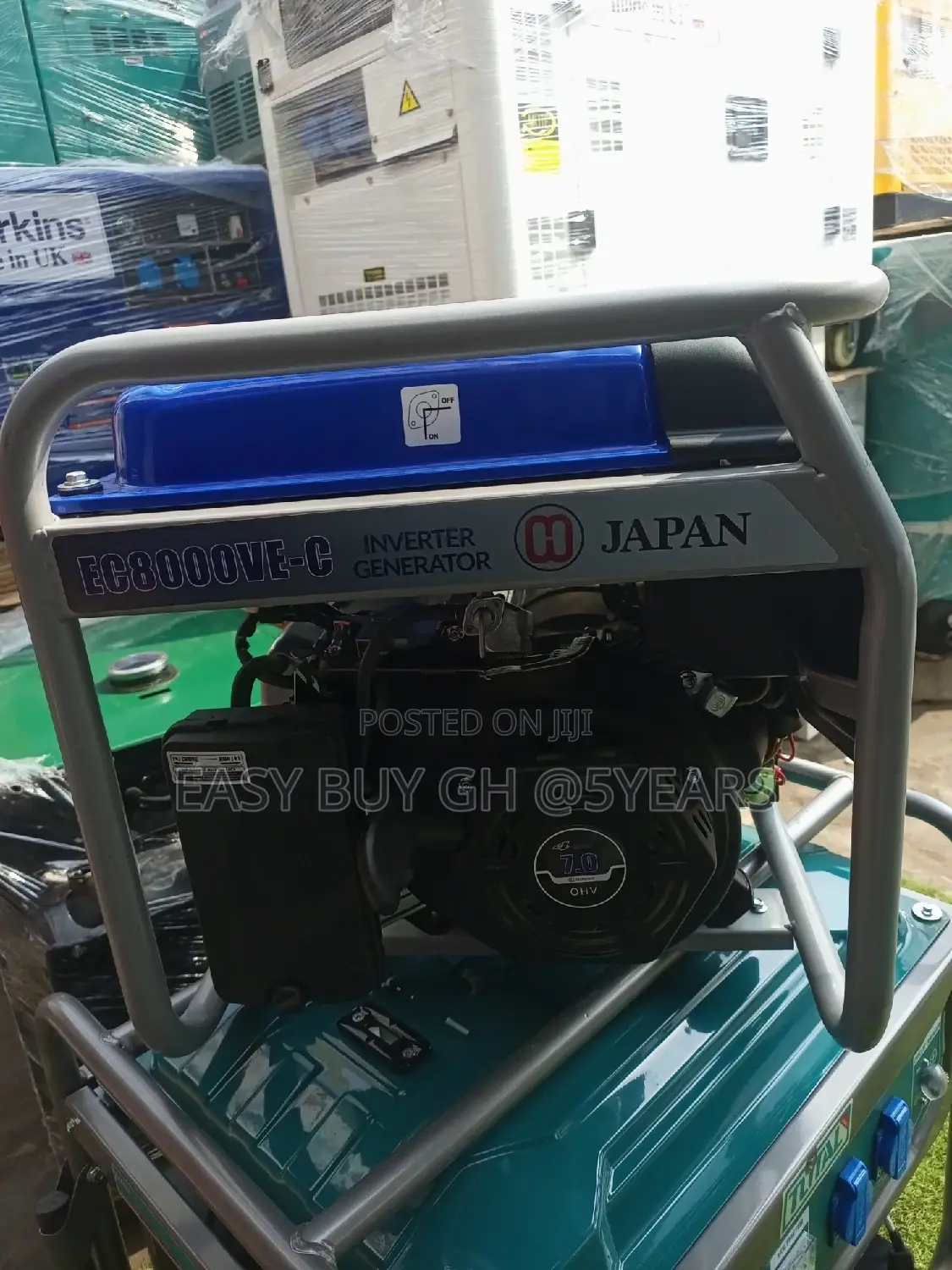 Ecoolmax 7.0kva Generator Keystart Inverter 8000watts