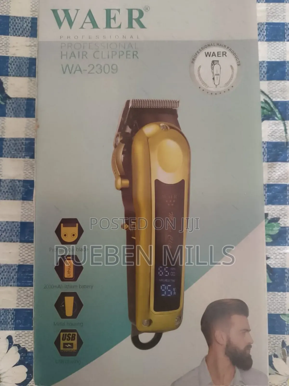First Grade Golden Barbering Shop Machine Hair Clipper 2903