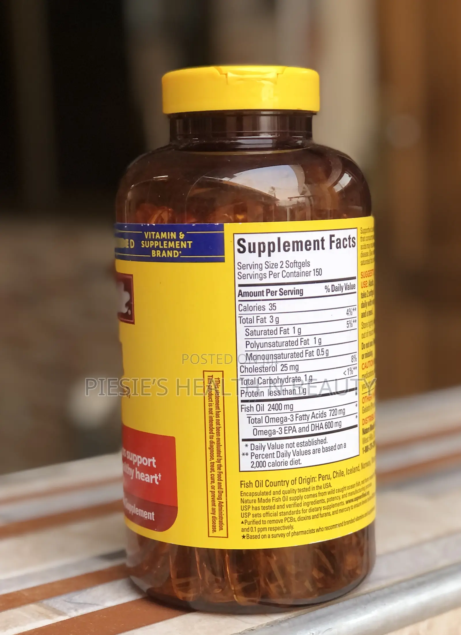 Nature Made Fish Oil 1200mg