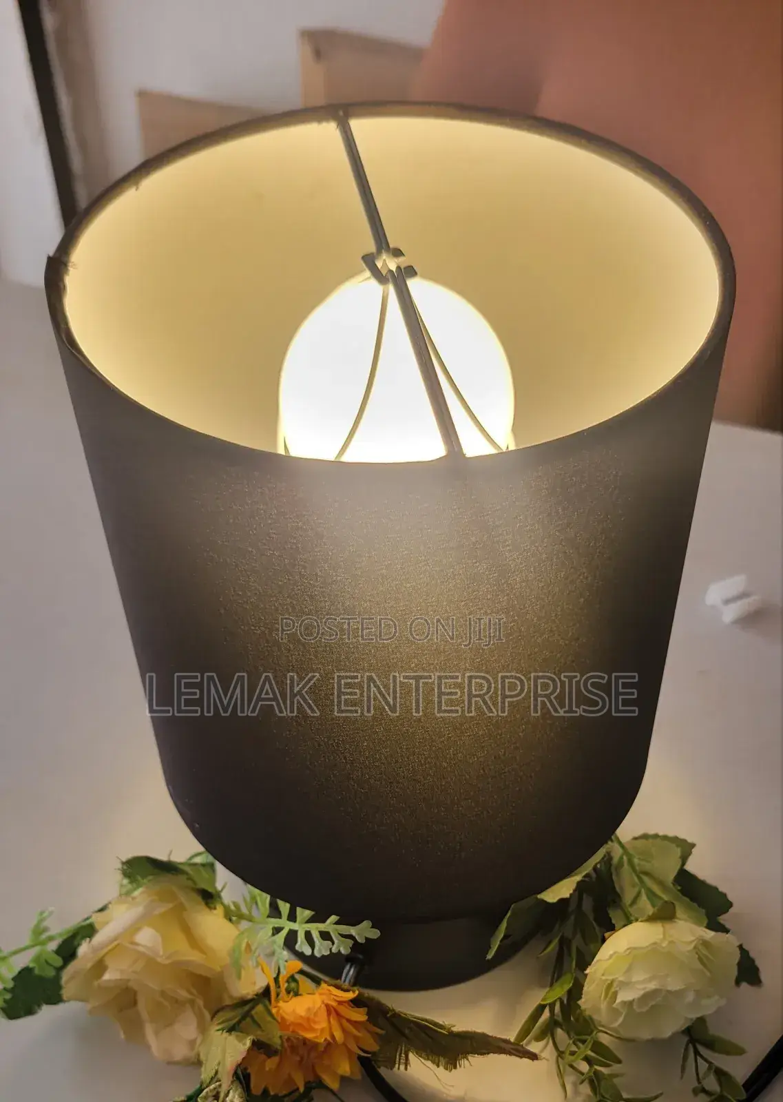 Sunbeam Table/ Bedside Lamp (White) From UK