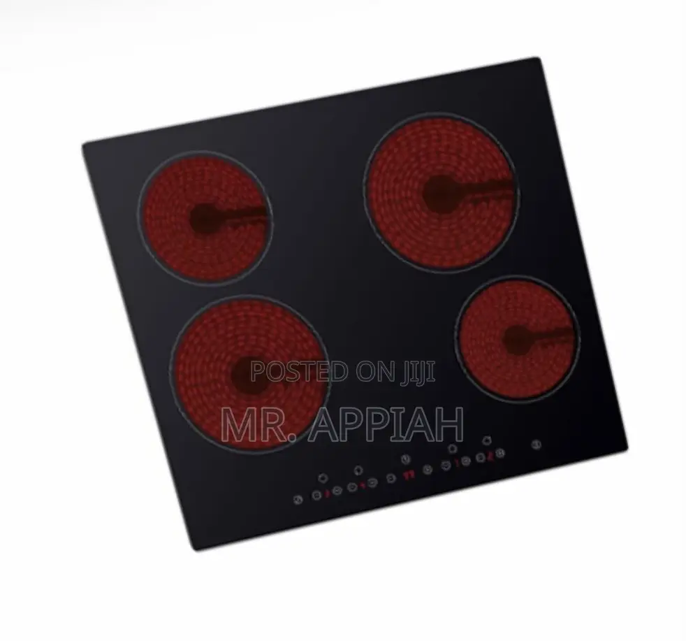 Uniquely Designed Midea2 Burner Electric Hob(MC-HF605)Black