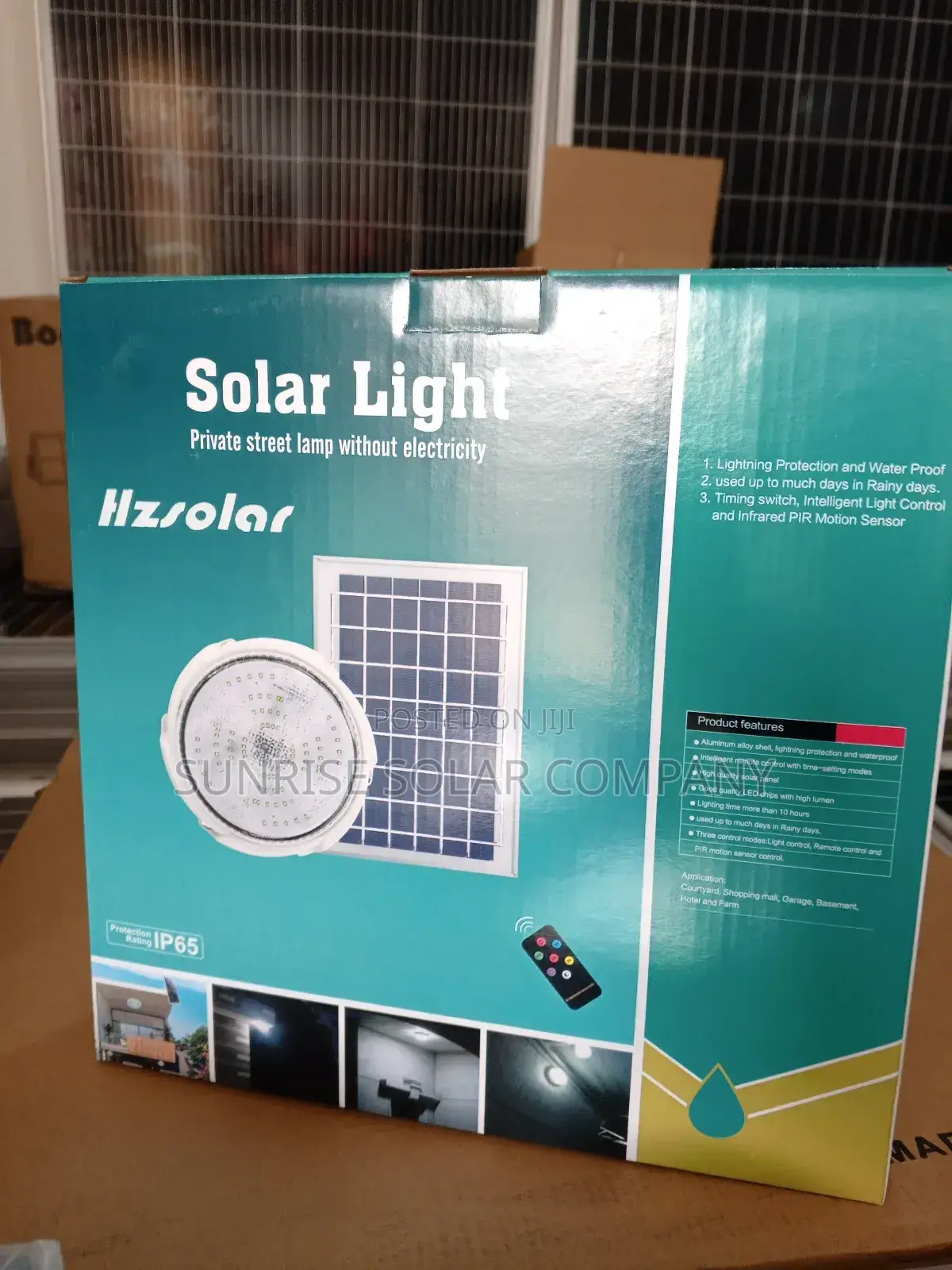 Solar Ceiling Light(300w) Christmas Promotions