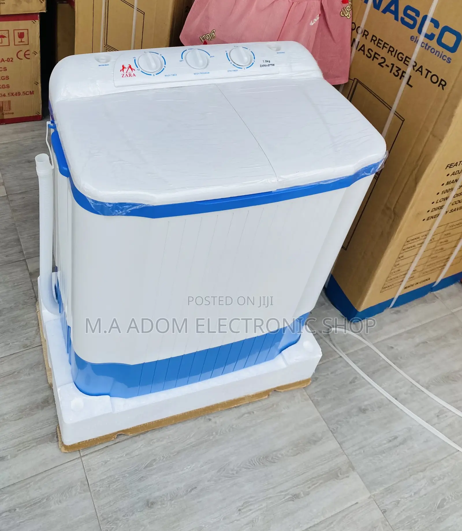 Buy Quality Zara 7kg Twin Tub Electric Washing Machine.