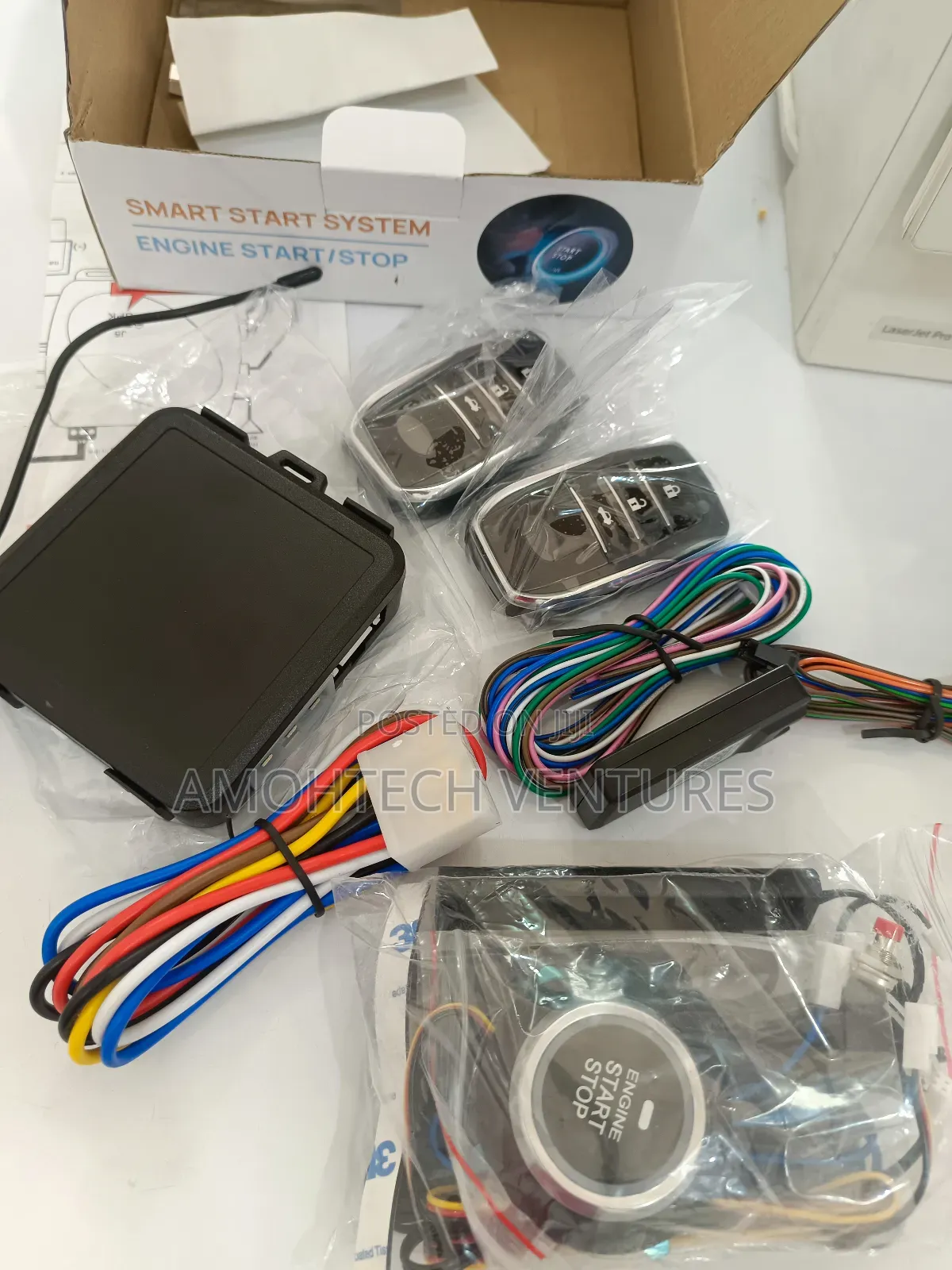 Push to Start Remote Start Stop Kit Bluetooth Mobile Phone