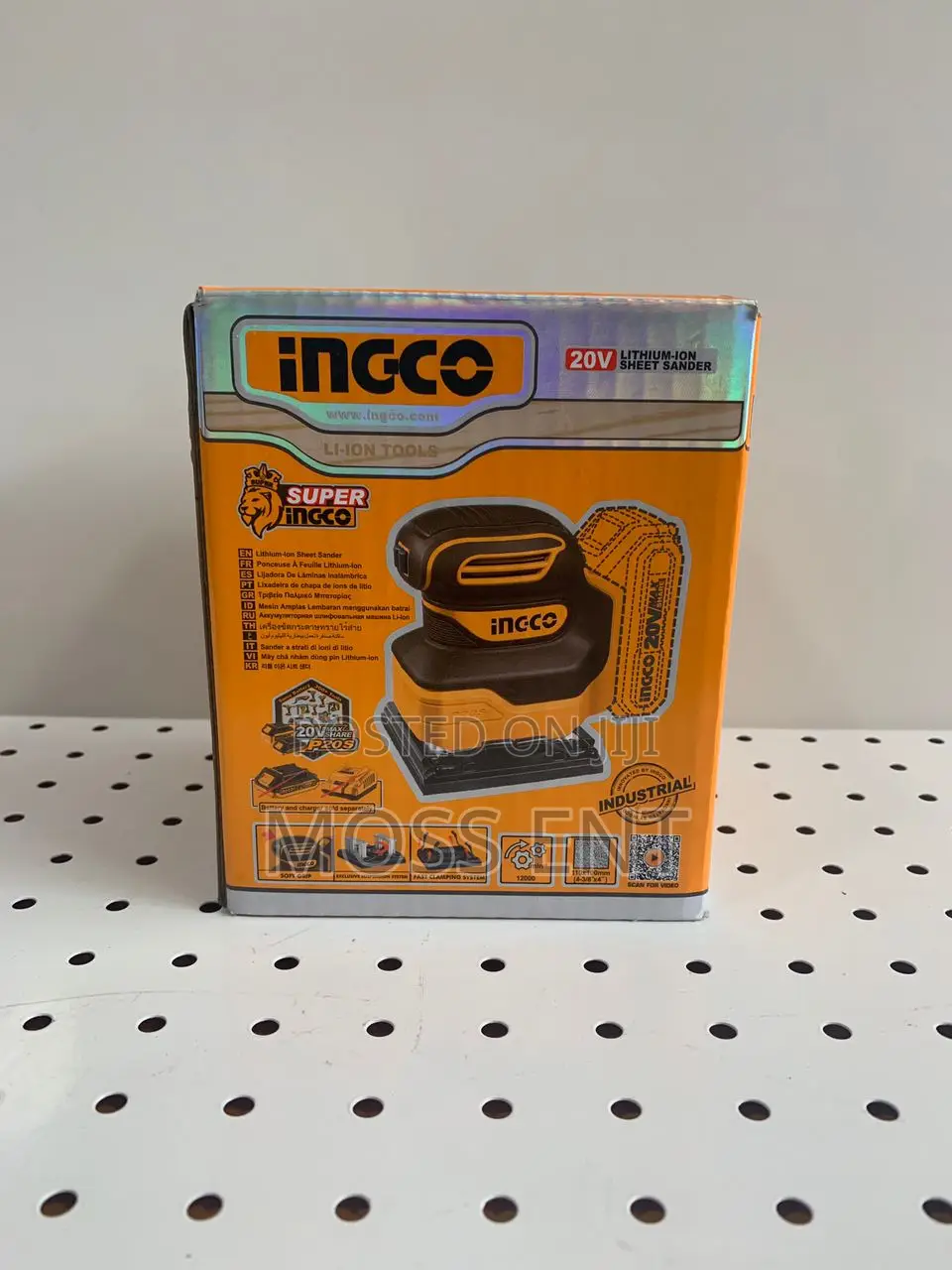 Ingco Cordless Sheet Sander 20v - Cshsli2014