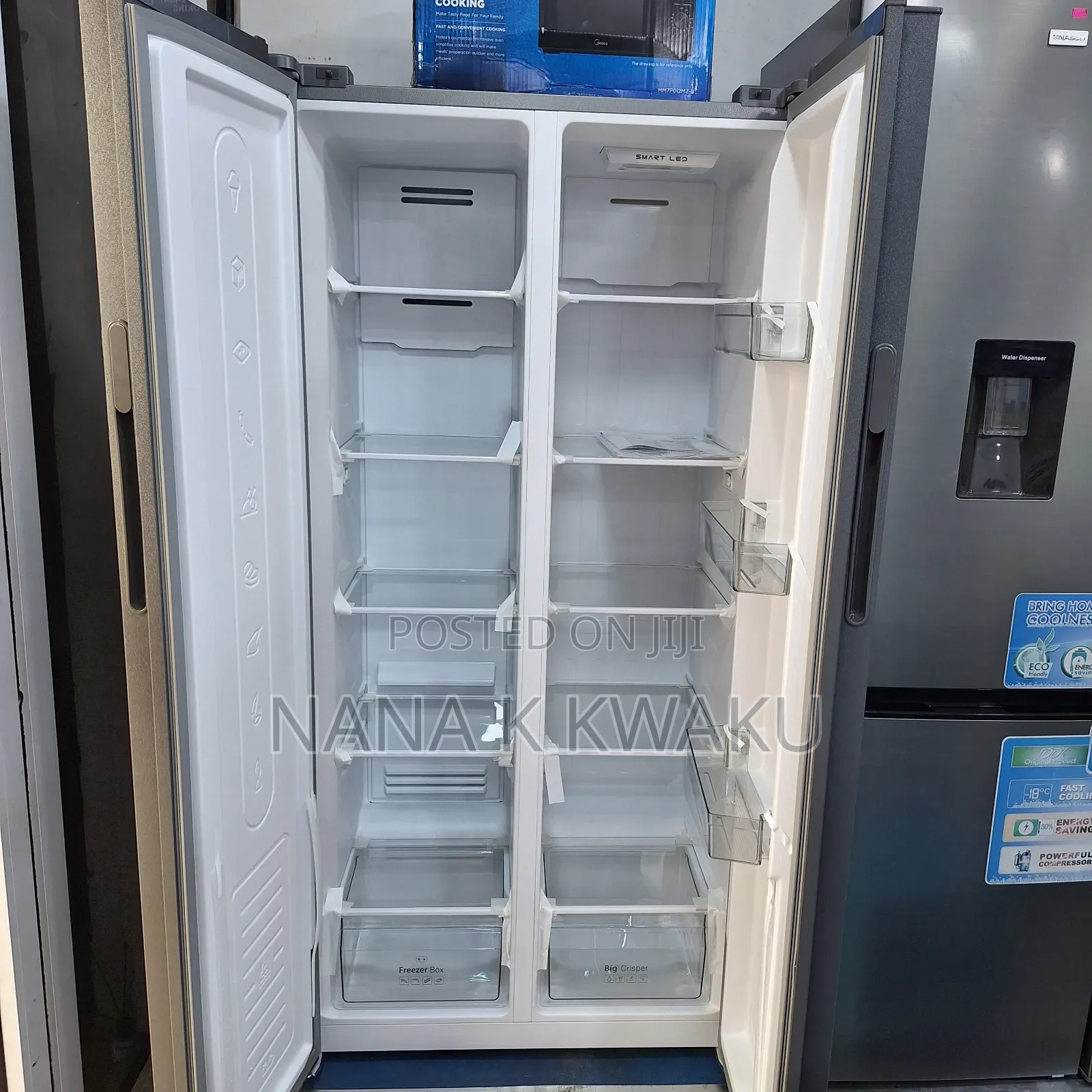 Available_nasco Nasf2-66.1ff Side by Side Fridge