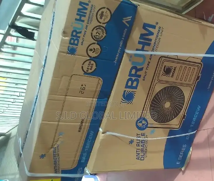 Take Home Bruhm 2.0hp Split Air Conditioner Bas-18ccfw