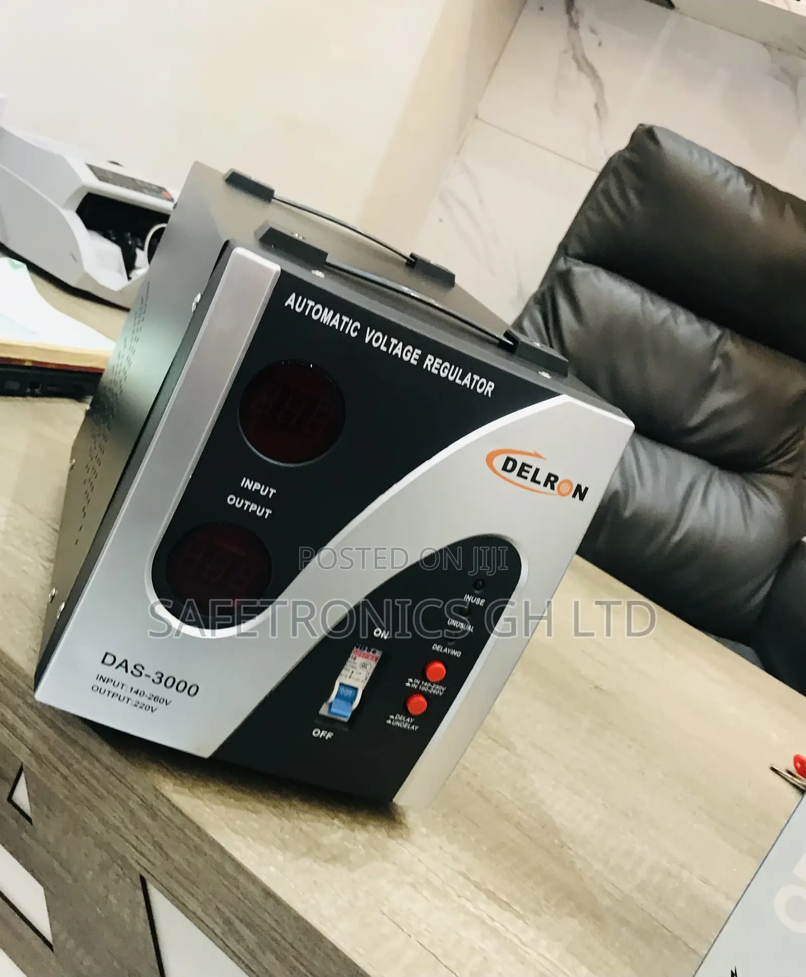 Reliable (Black) Das-5000 Delron Automatic Voltage 