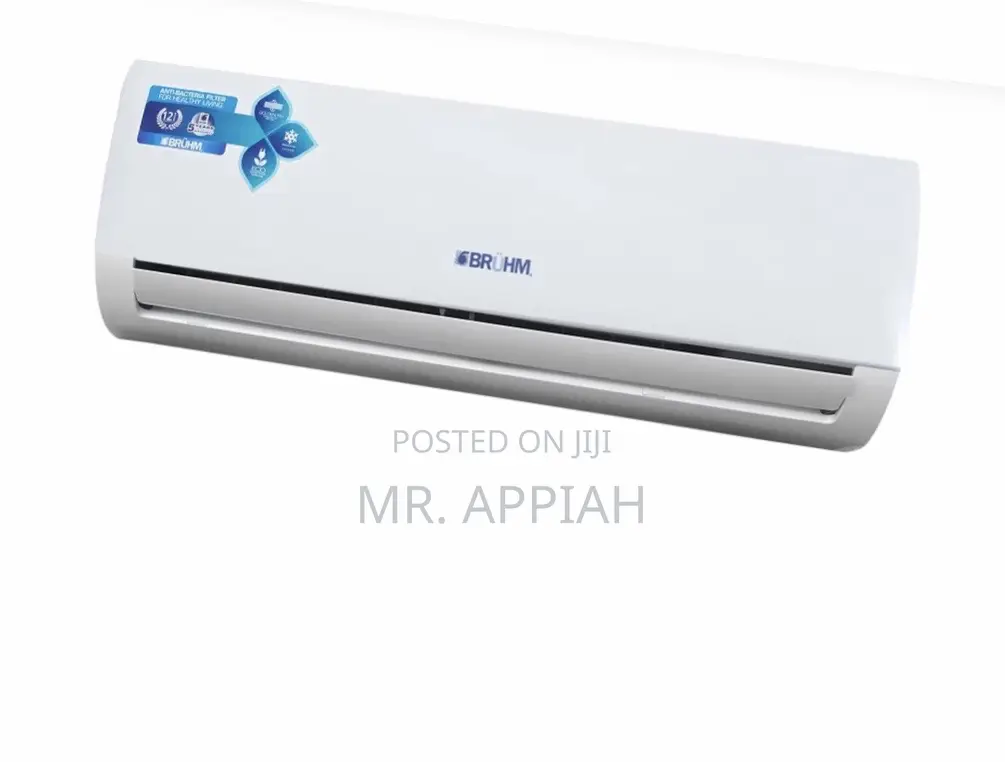 Uniquely Designed Bruhm 2.0hp R410 Gas Split Electric Ac.