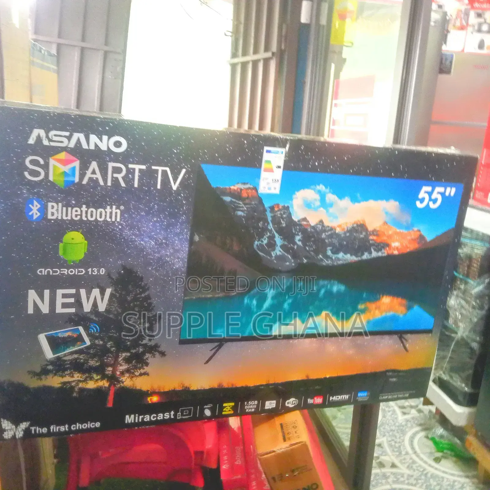 New 55inches Android 13.0 Television Smart Bluetooth 55TV TV