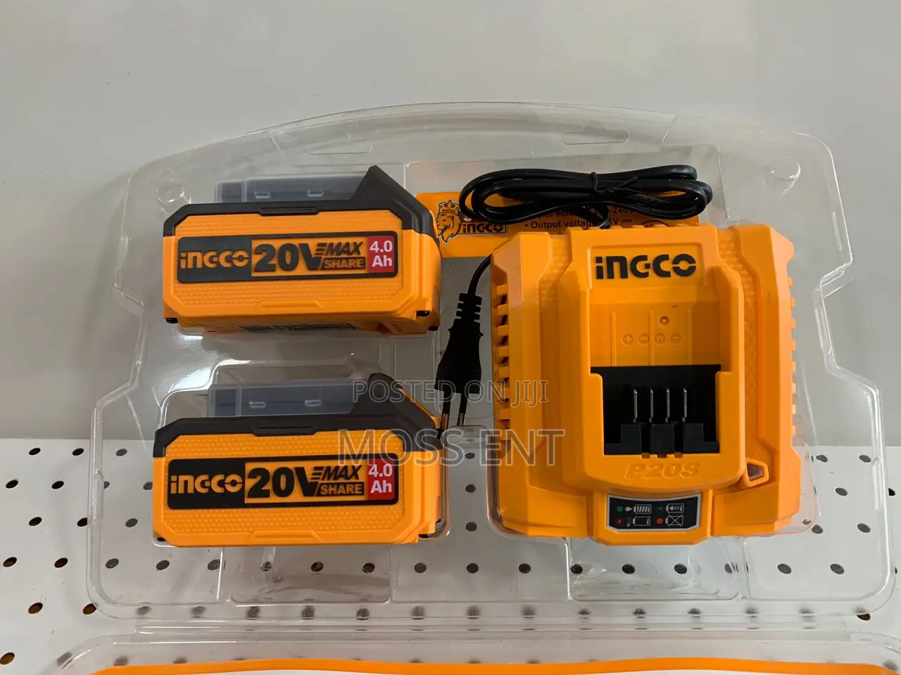 P20s Lithium-Ion Battery + Charger Kit 20v 2x4ah - Fbcpk1424