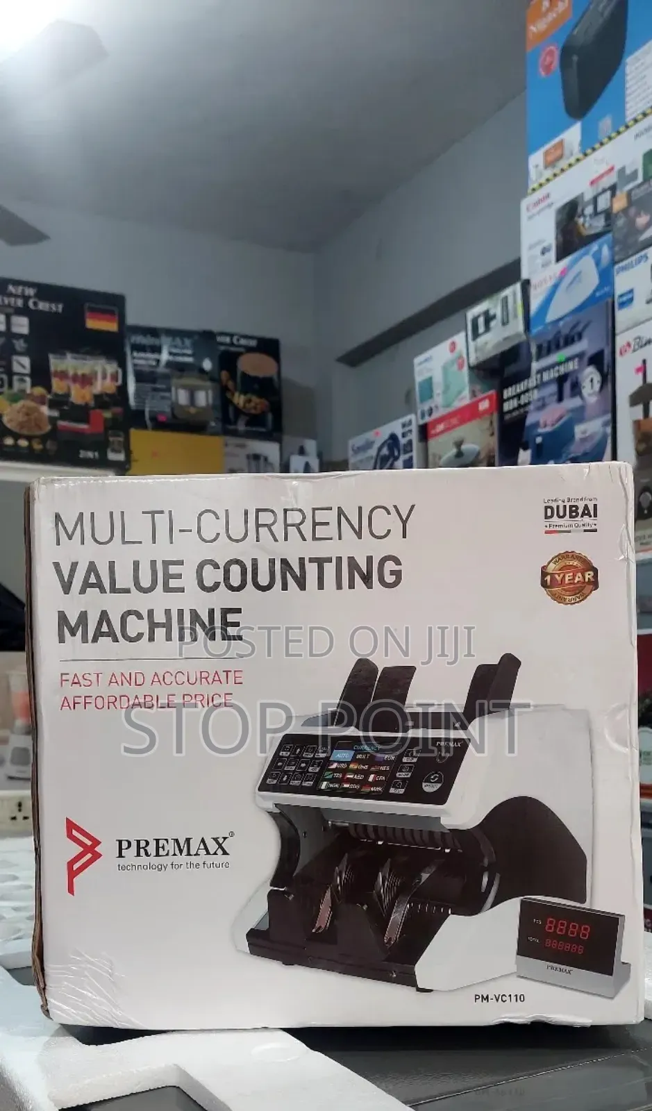 Multi-Currency Value Money Counting Machine