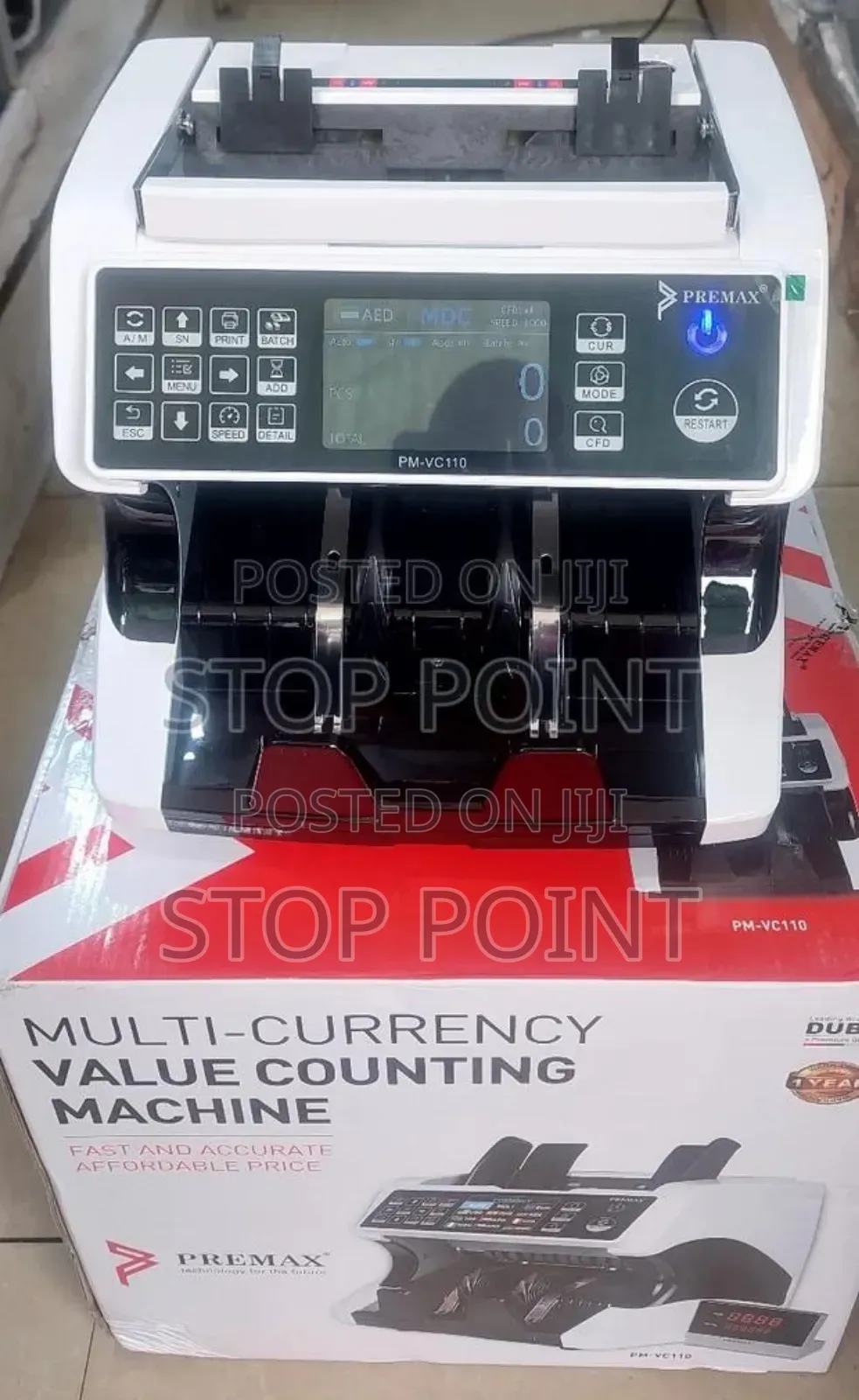 Multi-Currency Value Money Counting Machine