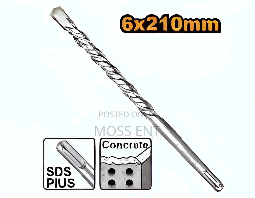 SDS Plus Hammer Drill 6x210mm Cross - DBHC