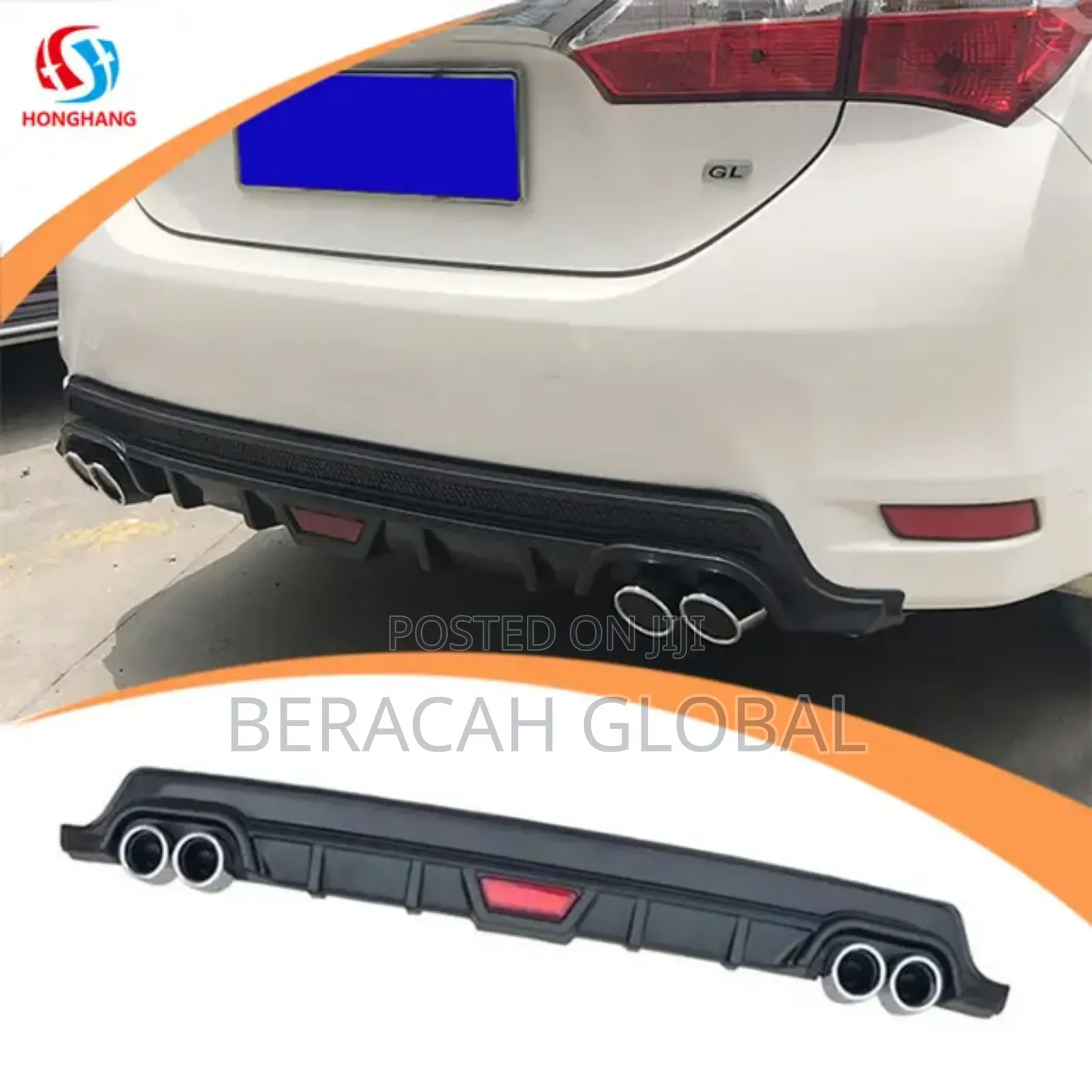 Universal Back Bumper Diffuser Spoiler