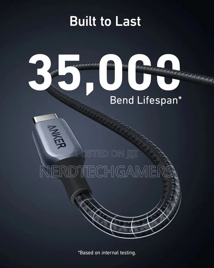 Anker 765 USB-C To USB-C Cable (140W Nylon)