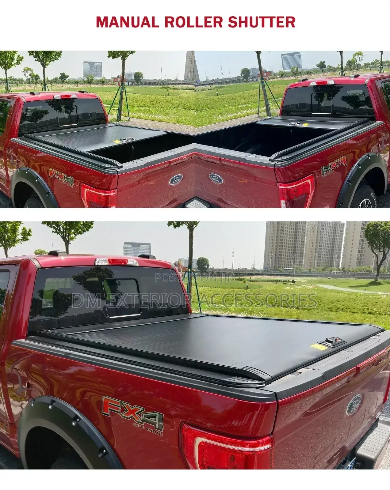 F-150 Bed/Bucket Cover Retractable/Aluminium Roller (Manual)