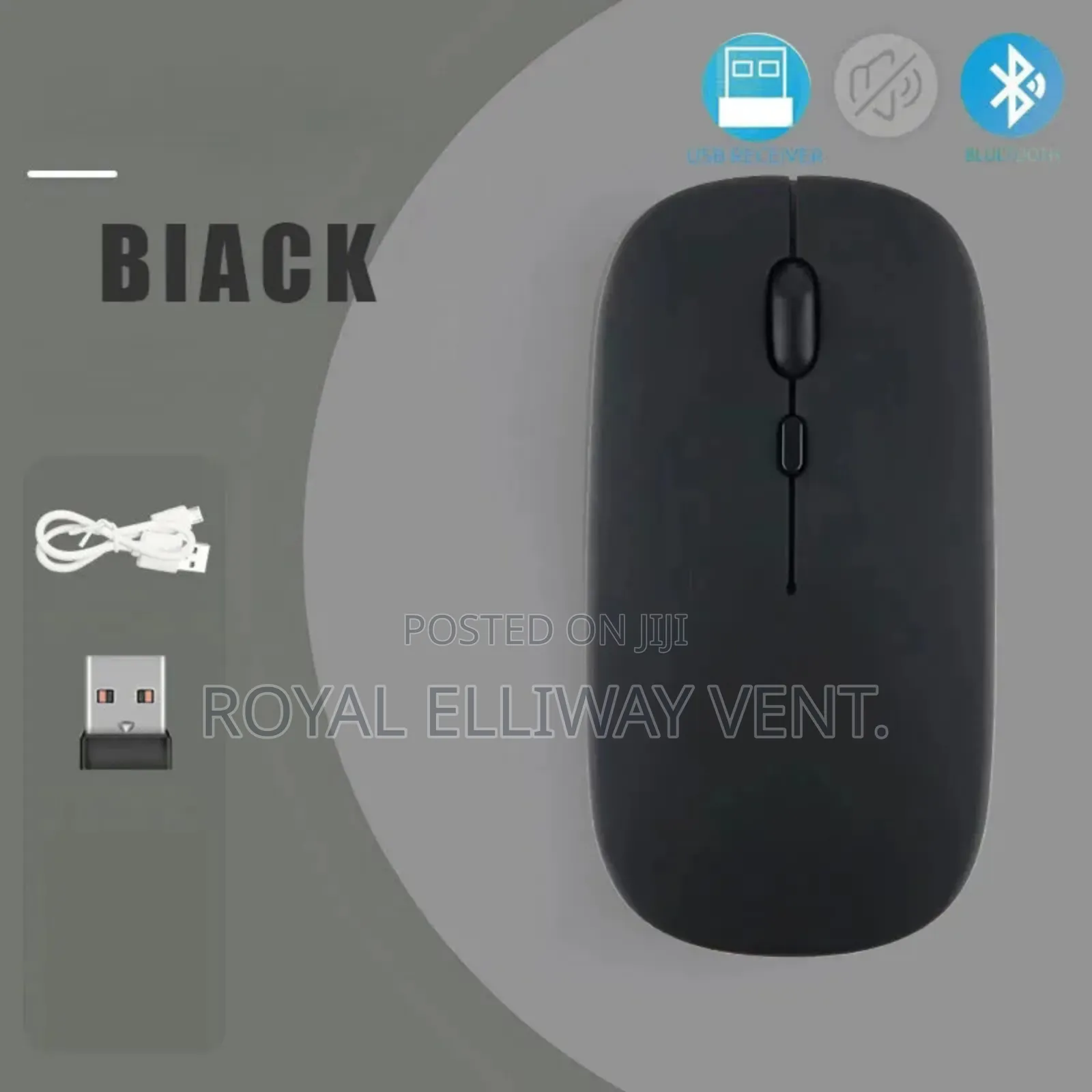 Multicoloured Wireless Mouse