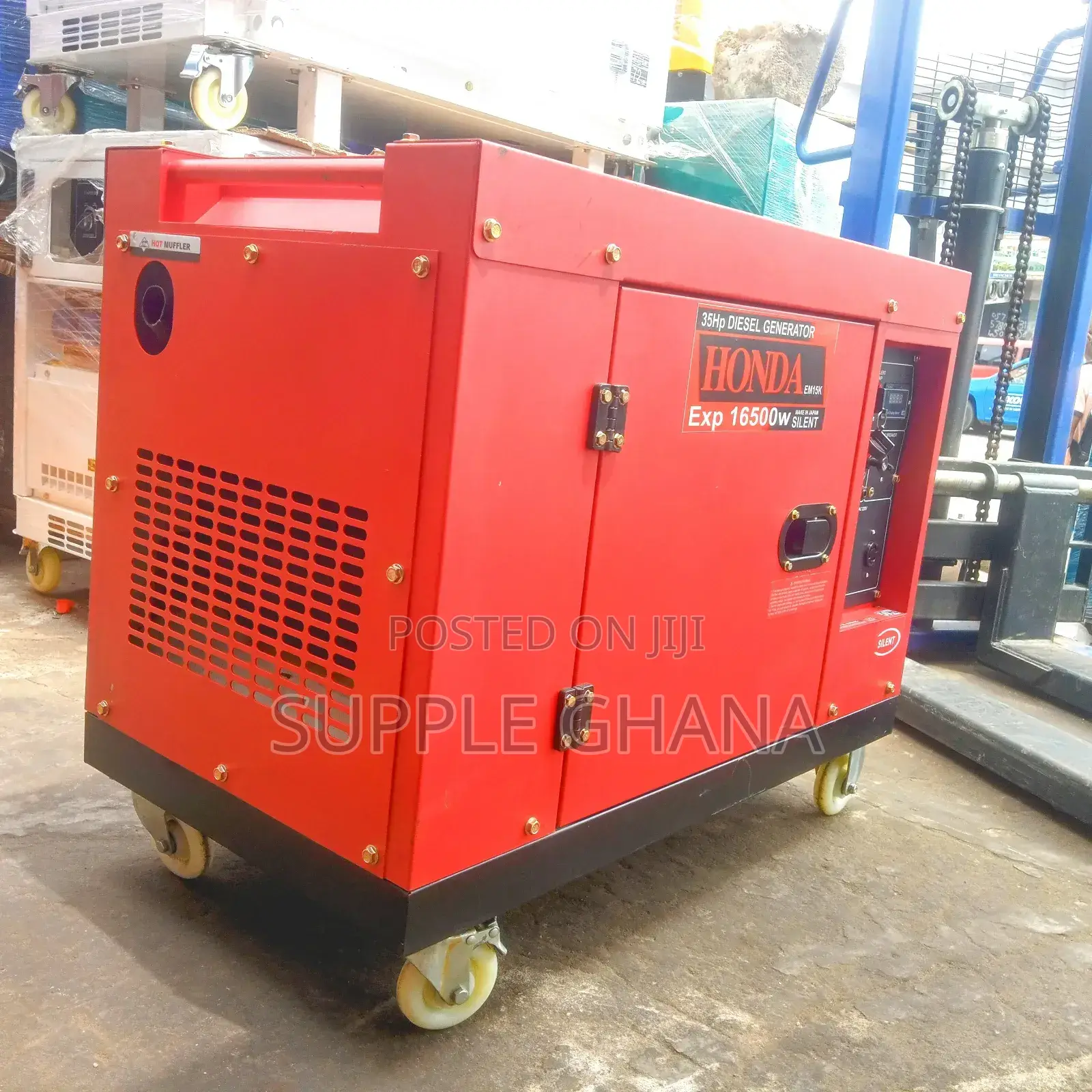 Silent Noise 15kva Honda Generator Normal Electricity Supply