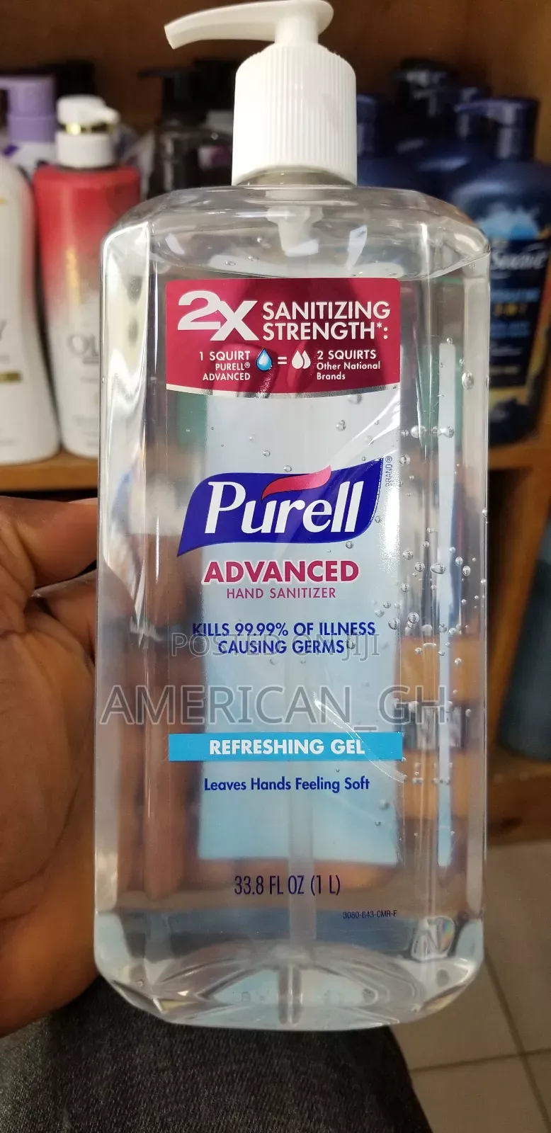 Purell Advanced Hand Sanitizer (1L)