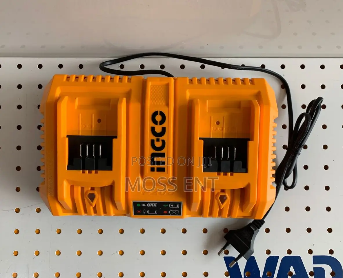 Ingco P20s 2-Port Lithium-Ion Battery Charger - Fcli2082