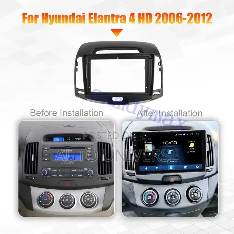 Hyundai Elantra 2007 To 2010 Android Screen Available