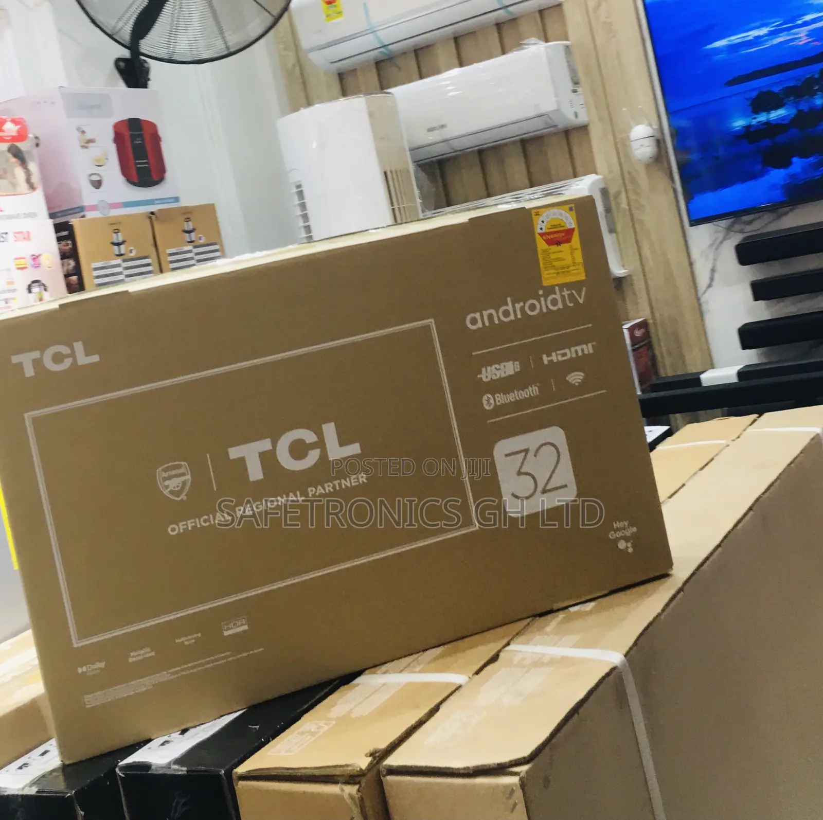 Original Smart (Black) TCL 32 Inch S5400 Led Tv 