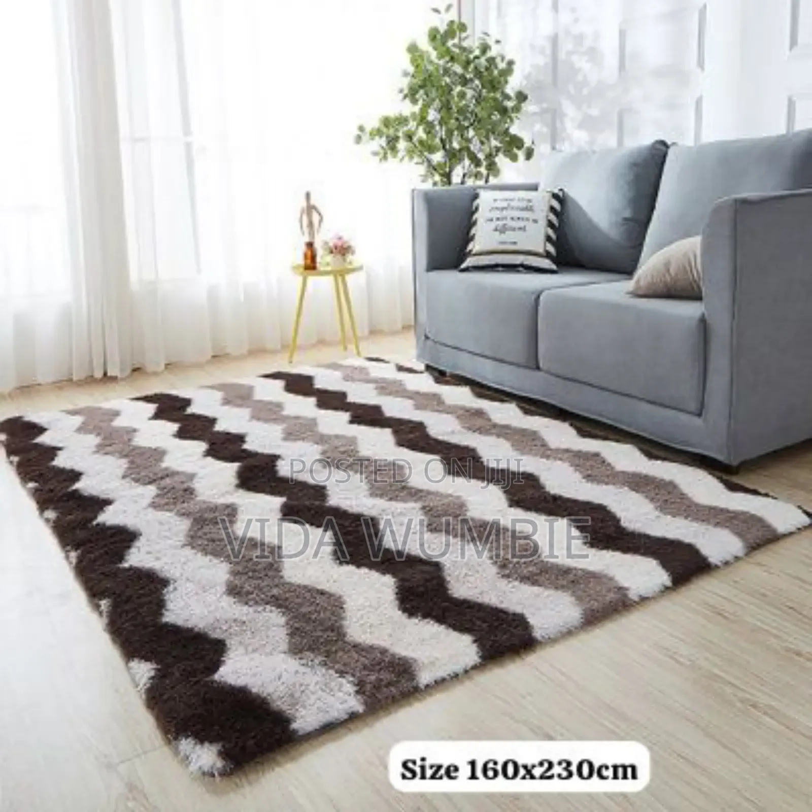 "Transform Your Space With Our Stylish and Fluffy Carpe ( 160/230cm )