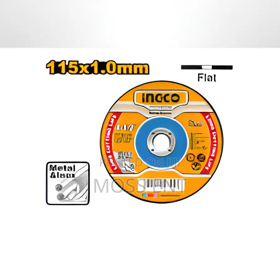 Abrasive Metal Cutting Disc 4.5"X1mm - Mcd101151