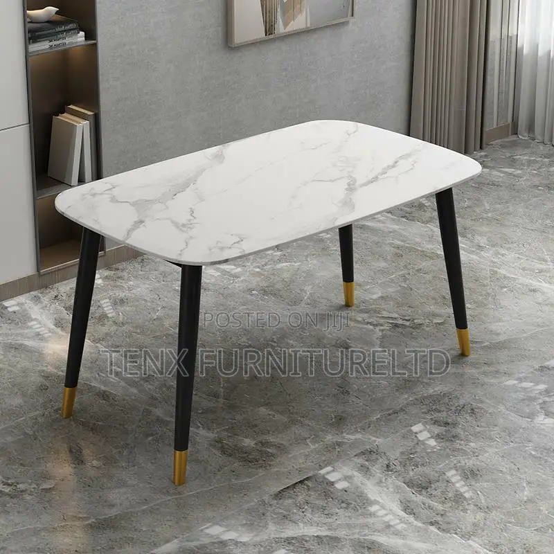 Dining Table (Marble ) 4 Seater 6 Seater T
